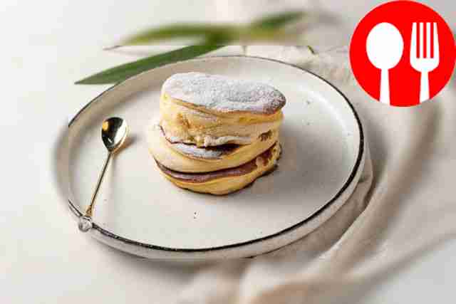 Японский пышный панкейк на пару