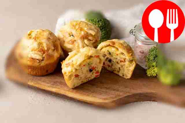 Овощные маффины