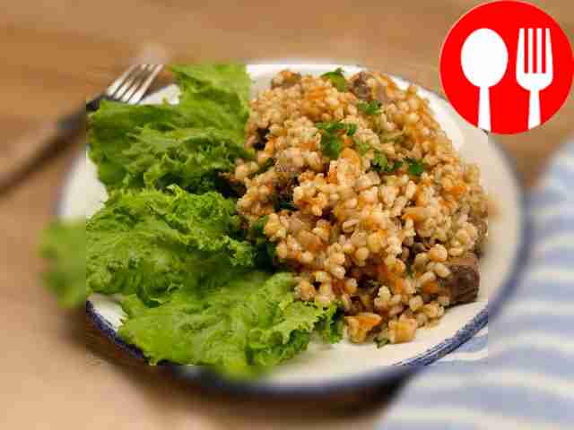 Перловая каша с мясом