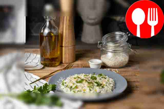 Ризотто «Четыре сыра»