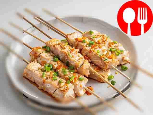 Шашлычки из форели в пароварке