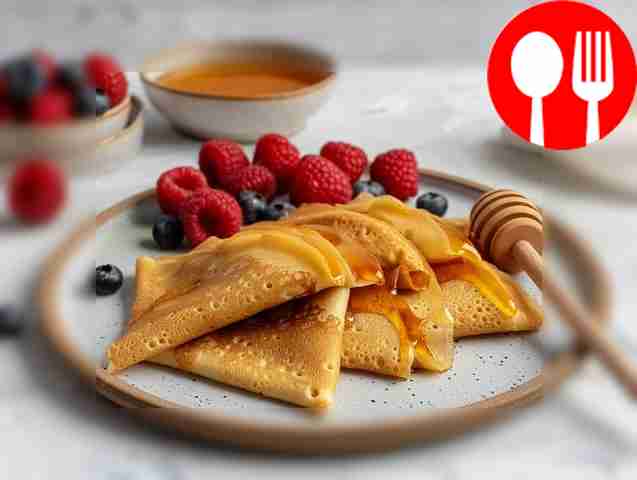 Ароматные блинчики с корицей