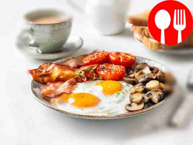 Ароматная глазунья по-ирландски