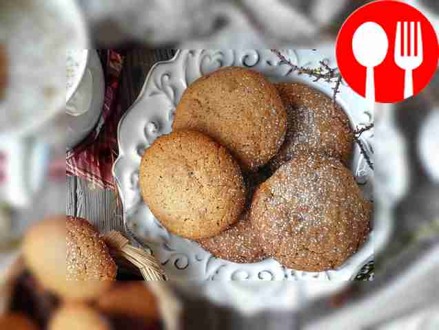 Хрустящие овсяные печенья на кефире