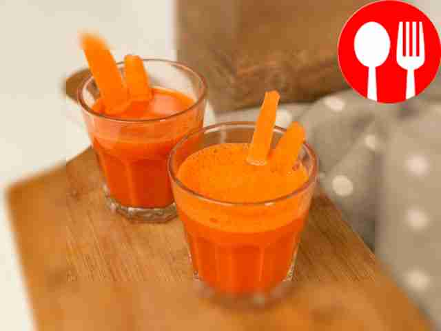 Домашний морковный сок