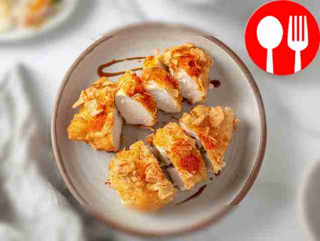 Аппетитная курица в чипсах