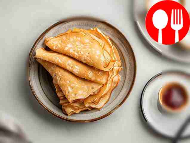 Аппетитные блины на мацони