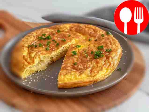 Полезный омлет с капустой