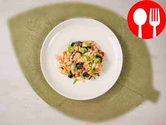 Салат с ветчиной по-венгерски