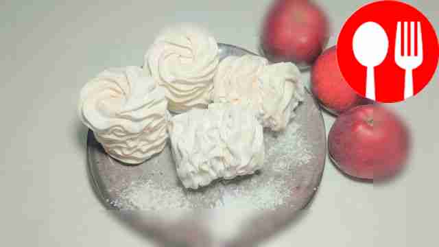 Зефир из консервированного фруктового пюре