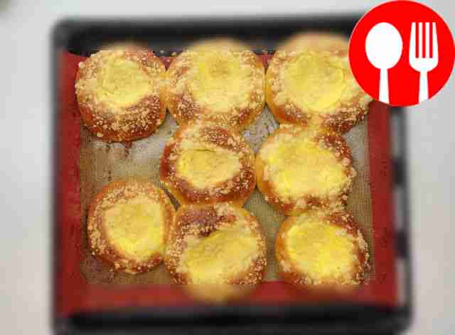 Ароматные пирожки с творогом