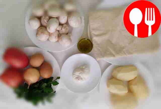 Подготовьте продукты. Овощи помойте и...