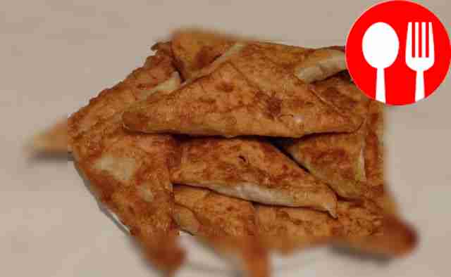 Аппетитные треугольные пирожки из лаваша