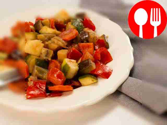 Соте из баклажанов