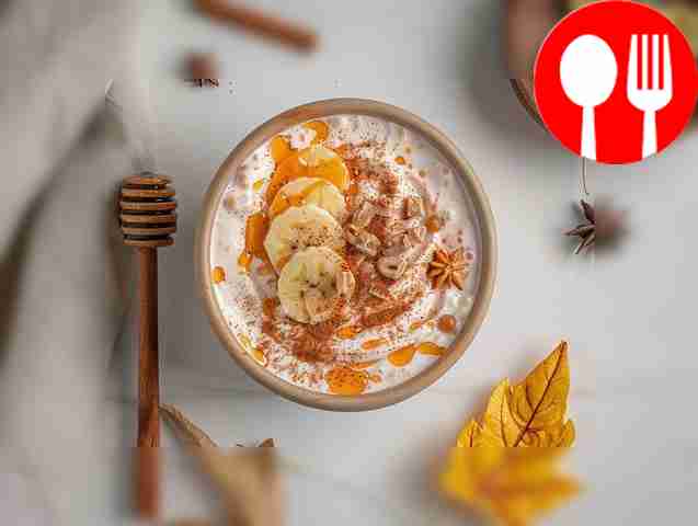 Йогурт с маринованными бананами