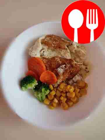 Омлет с зернистым творогом