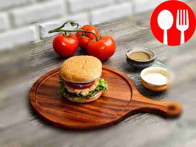 Бургер с куриной грудкой