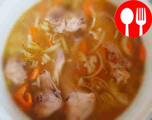 Кролик тушеный с овощами