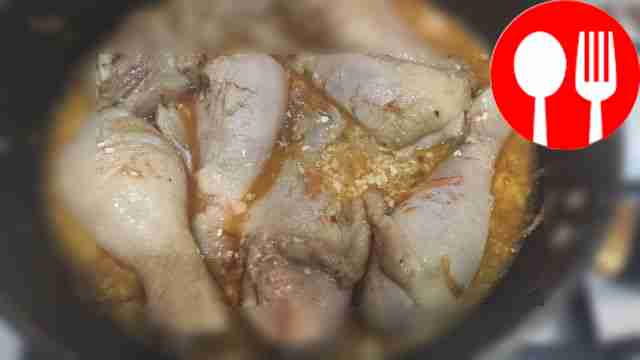 Чахохбили с нежными куриными голенями