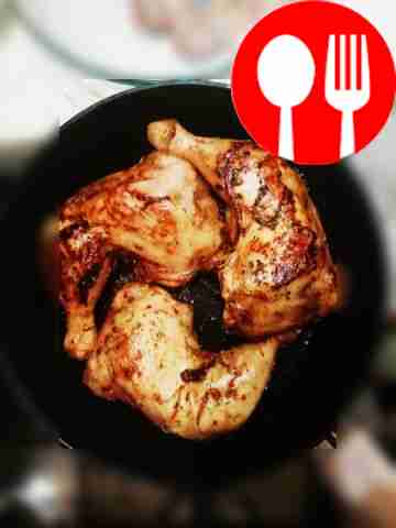 Разогрейте сковороду до очень горячего...