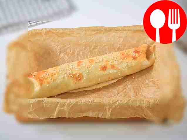 Запеченный лаваш с картофелем и сыром