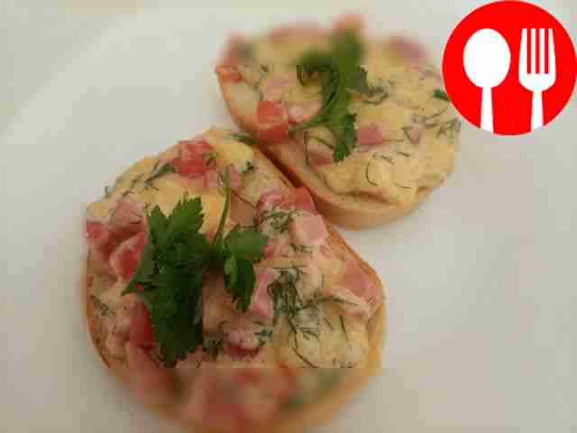 Горячие бутерброды в духовом шкафу