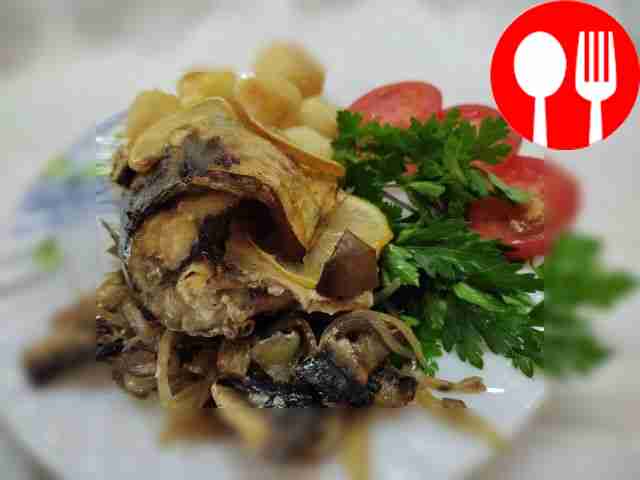 Аппетитная скумбрия в фольге