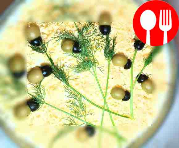 Необычный салат «Желудь»