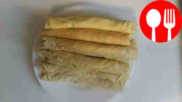 Аппетитные блины с семгой