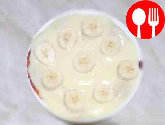 Банановый пудинг без выпечки