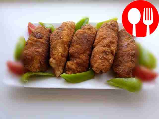 Домашние куриные рулетики с ветчиной и сыром