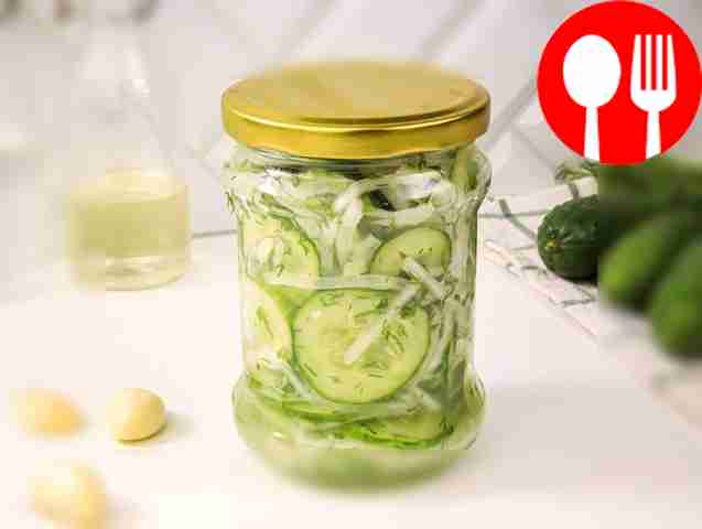 Салат из огурцов на зиму