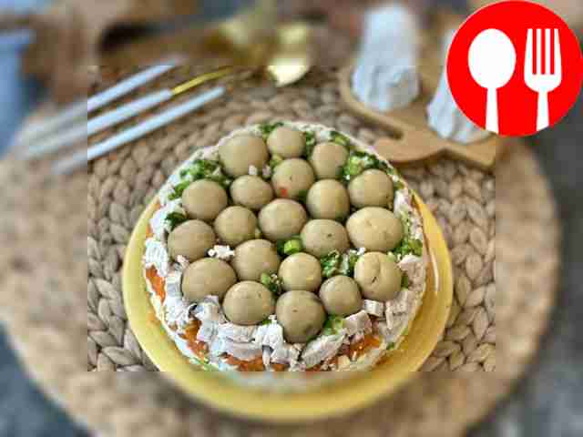 Салат «Грибная полянка»