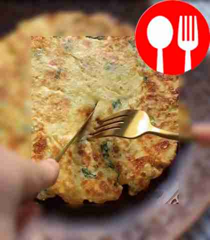 Ленивый хачапури с сулугуни