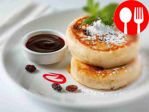 Бабушкины сырники с изюмом