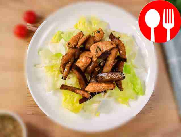 Баклажаны с курицей по-пекински