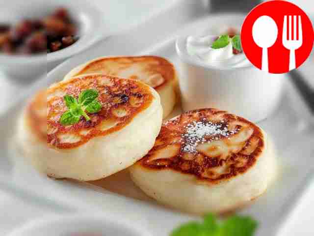 Вкусные сырники с начинкой