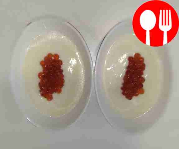 Горячая закуска с королевским креветками