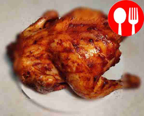 Курица запеченая с паприкой