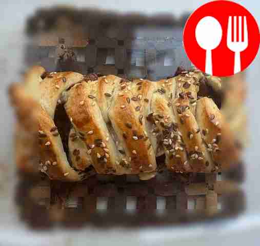 Шоколадная косичка