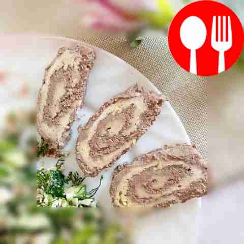 Печеночный рулет