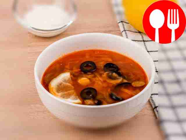 Грибная солянка