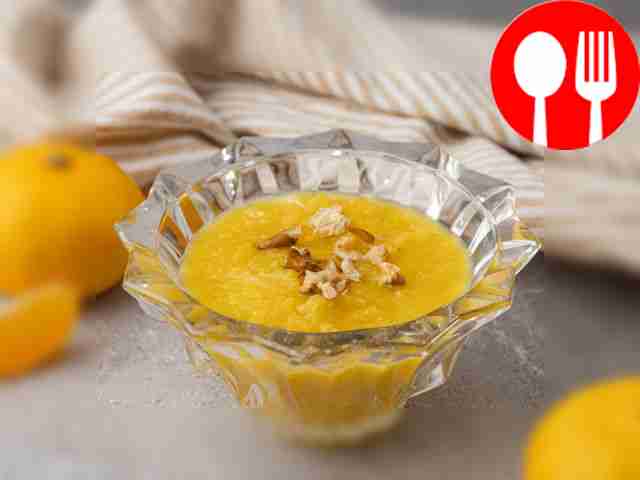 Быстрое мандариновое пюре