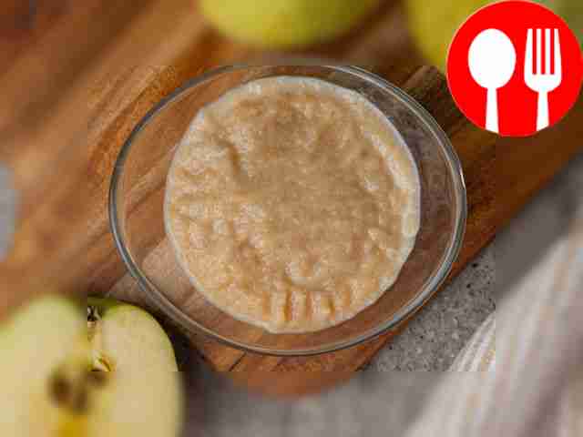 Грушевое пюре со сгущенным молоком