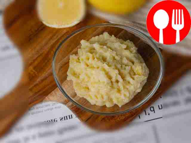 Лимонное пюре на десерт