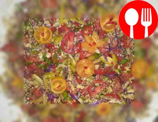 Салат по мотивам греческого