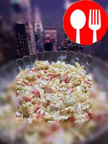 Крабовый салат выходного дня