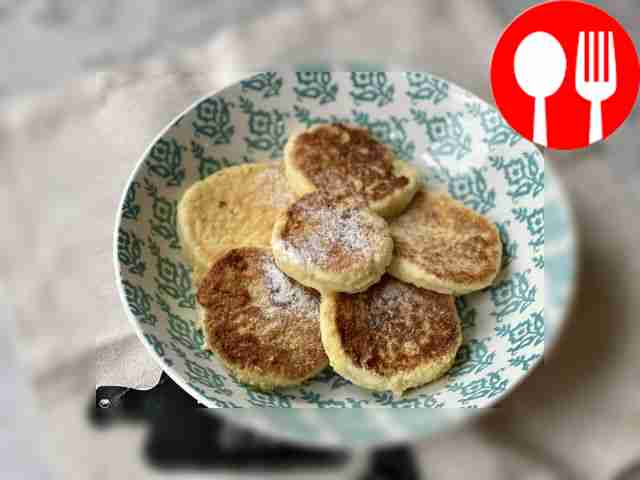 Сырники с миндальной мукой