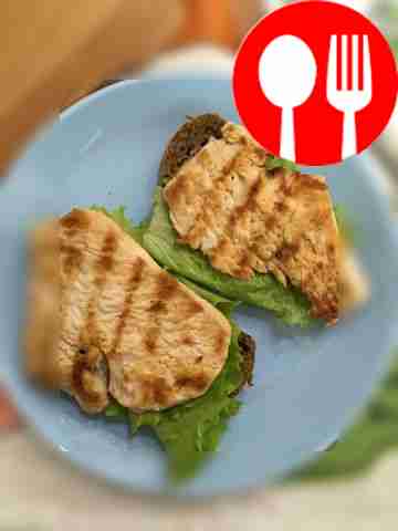 Стейки из индейки сочные