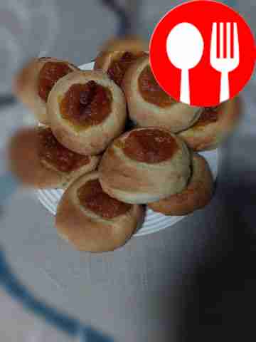 Ватрушки с тыквенным вареньем